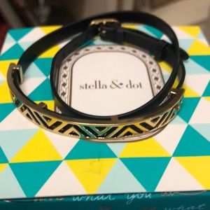 Stella & Dot Wrap Chevron Bracelet
